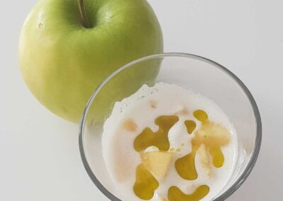 Ajoblanco con manzana